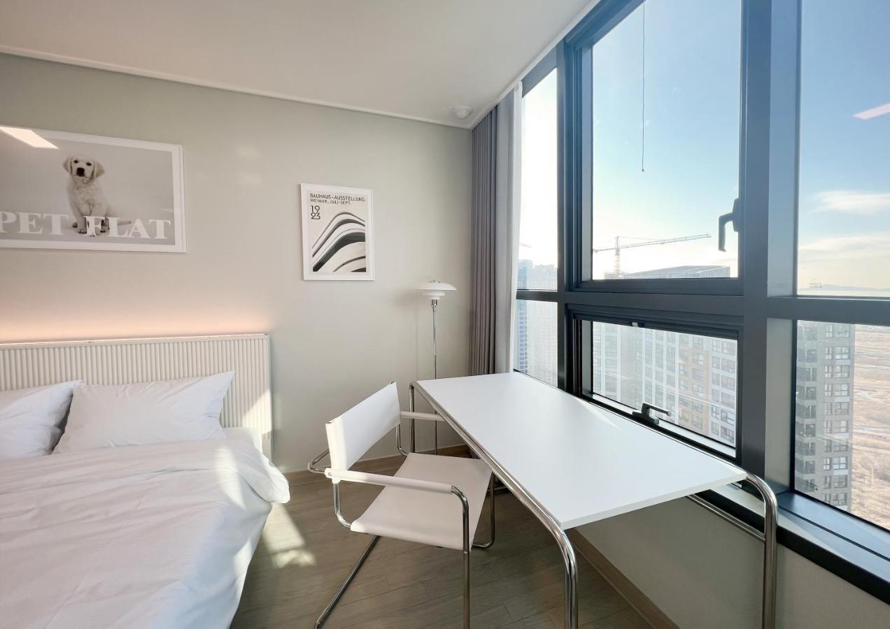 شقة Uh Flat The Songdo انشيون المظهر الخارجي الصورة